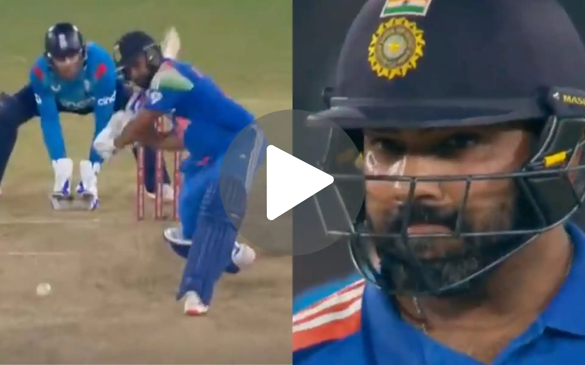 [Watch] Rohit Sharma Takes Kohli's Revenge As He Tonks Rashid For A Six To Reach His Hundred